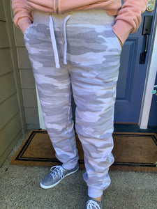 Grey Camo Joggers