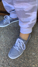 Load image into Gallery viewer, Grey Camo Joggers