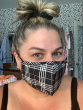 Load image into Gallery viewer, Plaid Face Masks
