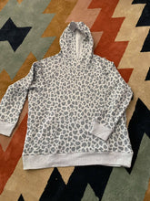 Load image into Gallery viewer, Plus Size Grey Leopard Hoodie