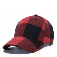 Load image into Gallery viewer, Red Buffalo Plaid Hat