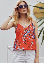 Load image into Gallery viewer, Pre-Order Front Button Floral Tank Tops