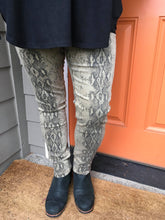 Load image into Gallery viewer, Snakeskin Skinny Jeans