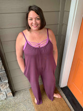 Load image into Gallery viewer, Eggplant Romper