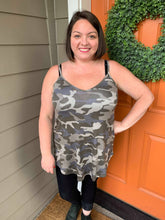 Load image into Gallery viewer, Camo Reversible Tank Top