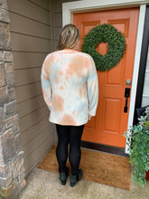 Load image into Gallery viewer, Soft Tie Dye V-Neck Pastel Mix Tunic