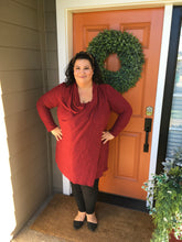Load image into Gallery viewer, Burgundy Wrap Cardigan