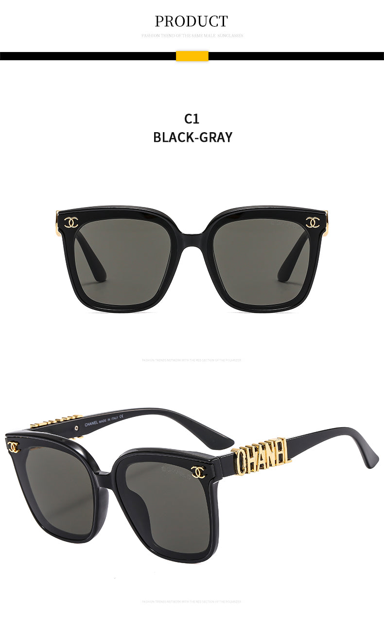 Tortoiseshell Premium Square Sunglasses #1130225