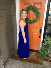 Load image into Gallery viewer, Denim Blue Maxi Dress