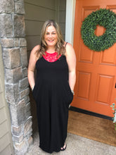 Load image into Gallery viewer, Black Maxi Dress
