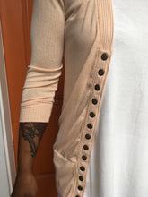 Load image into Gallery viewer, Sand 3/4 Sleeve Snap Cardigan