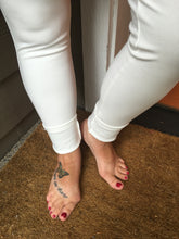 Load image into Gallery viewer, Bright White Jeggings