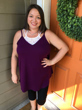 Load image into Gallery viewer, Plum Reversible Tank Top