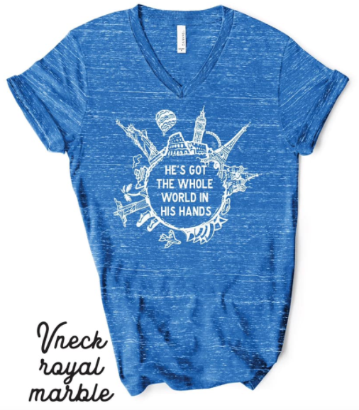 Blue Whole World T-Shirt