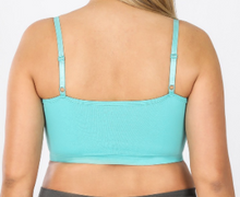 Load image into Gallery viewer, Ash Mint Criss-Cross Bralette