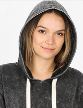 Load image into Gallery viewer, Charcoal Mineral Wash Hoodie