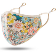 Load image into Gallery viewer, Floral Facemasks with Adjustable Ear Bands