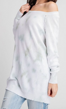 Load image into Gallery viewer, Faded Mint Boatneck Knit Tunic