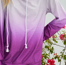 Load image into Gallery viewer, Purple Ombre Hoodie