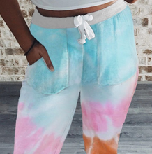 Load image into Gallery viewer, Multi Tie Dye Joggers