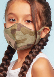 Kids Cotton Jersey Face Masks