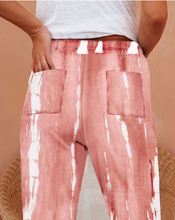 Load image into Gallery viewer, Pink Tie Dye Joggers