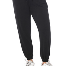 Load image into Gallery viewer, Black Jogger Jumpsuit