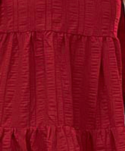 Black or Red Babydoll Dress