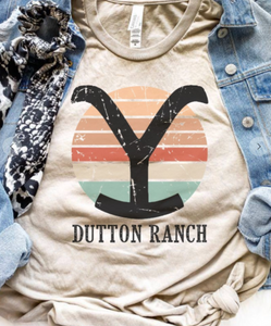 Oatmeal Dutton Ranch T-shirt