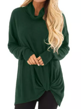 Load image into Gallery viewer, Pre-Order Cowl Neck Knot Tunic