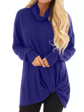 Load image into Gallery viewer, Pre-Order Cowl Neck Knot Tunic