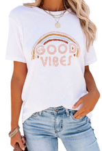 Load image into Gallery viewer, Pre-Order Good Vibes T-Shirt