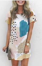 Load image into Gallery viewer, Pre-Order Printed T-Shirt Dress