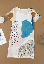 Load image into Gallery viewer, Pre-Order Printed T-Shirt Dress