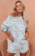 Load image into Gallery viewer, Pre-Order Camo Lounge Set w/Shorts