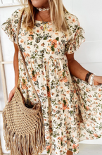 Load image into Gallery viewer, Pre-Order Tiered Floral Dress