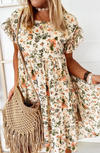 Pre-Order Tiered Floral Dress