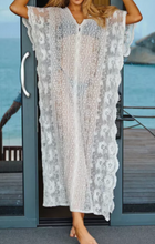 Load image into Gallery viewer, Pre-Order White Lace Cover Up