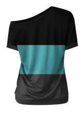 Load image into Gallery viewer, Pre-Order Slouch Shoulder Color Block