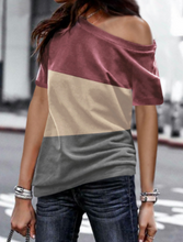 Load image into Gallery viewer, Pre-Order Slouch Shoulder Color Block