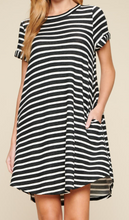 Load image into Gallery viewer, French Terry T-Shirt Dress