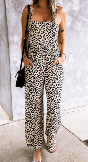 Pre-Order Leopard Jumpsuit