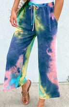 Load image into Gallery viewer, Pre-Order Wide Leg Tie Dye Pants