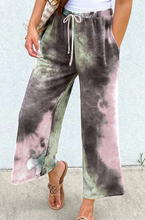 Load image into Gallery viewer, Pre-Order Wide Leg Tie Dye Pants