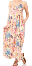 Load image into Gallery viewer, Pre-Order French Terry Tie Dye Maxi Dress