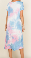 Load image into Gallery viewer, Pre-Order Tie Dye Side Twist Dress