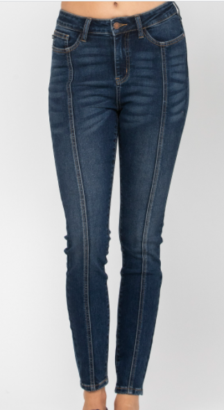 Judy Blue Mid Seam Stitch Skinny Jeans