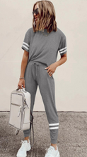 Load image into Gallery viewer, Pre-Order Stripe Accent Jogger Set