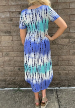 Load image into Gallery viewer, Pre-Order Striped Tie Dye Maxi Dress