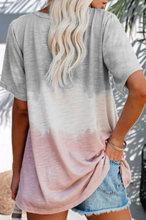 Load image into Gallery viewer, Pre-Order V-Neck Gradient V Neck Tee